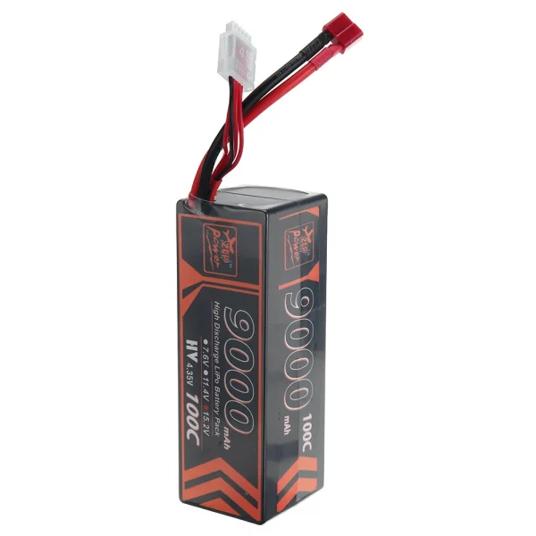 ZOP Power 15.2V 9000mAh 100C 4S LiPo Battery T Deans Plug for ZD Racing Pirates 3 RC Car - Image 3