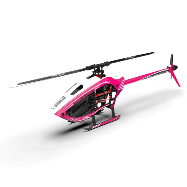 YXZNRC F280 2.4G 6CH 6-Axis Gyro 3D6G Dual Brushless Direct Drive Motor Flybarless RC Helicopter - Image 2