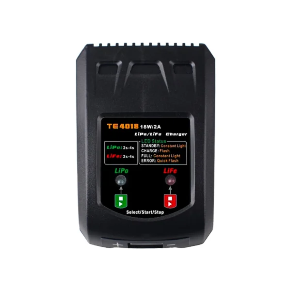 TE4018 18W 2A Balance Charger for 2S 3S 4S Lipo LiFe Battery - Image 2
