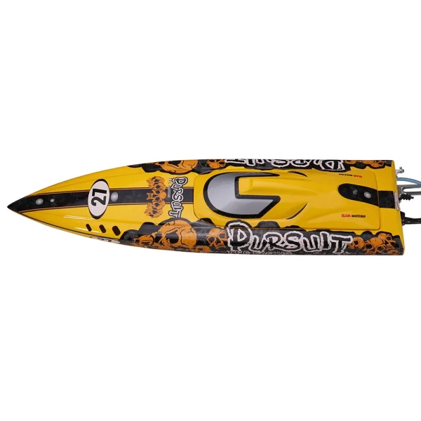 TFL 1106 Pursuit Fiberglass 82cm Brushless RC Boat Anti-Capsize 120A ESC without Servo Transmitter Battery Charger - Image 4