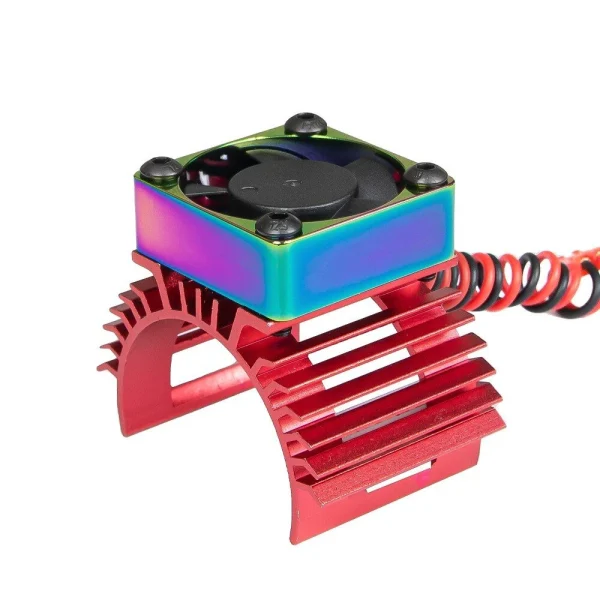 Upgraded Metal Motor Cooling Fan Heatsink Radiator for 380 540 550 3650 Brushed Brushless Engine RC Cars Vehicles Models Spare Parts - Image 3