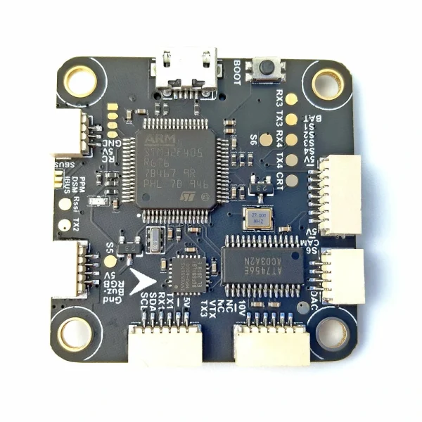 30.5x30.5mm DarwinFPV Betaflight F4 OSD Flight Controller with 10V 4.5V 3.3V BEC and 50A BL_S 2-6S 4IN1 ESC Stack for Darwin129 FPV Racing Drone - Image 2