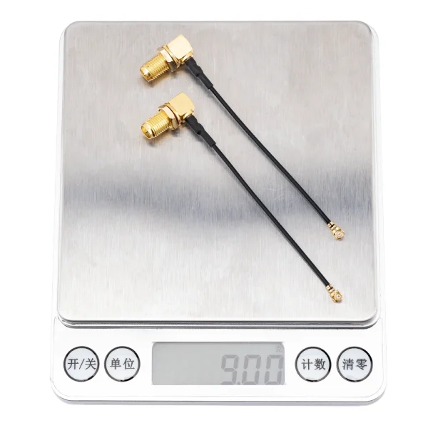 RadioMaster GX12 DIY 90 Degree RP-SMA Adapter Cable Compatible with GX12 Dual-Band Gemini-X Radio Transmitter - Image 4