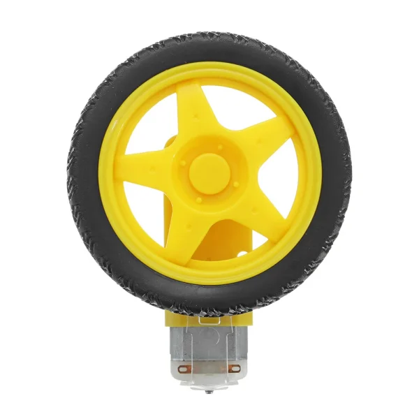 XIAO R DC Single Aixs 1:48 Gear Motor RC Models Gear Motor With 65MM Wheel - Image 2