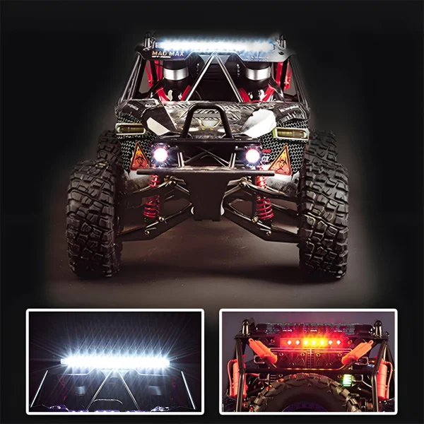 SG PINCONE FOREST 1001SE 1/10 2.4G 4WD 60km/h Brushless RC Car Desert Truck ESP Gyro LED Light Off-Road Climbing Truck Metal Gear Hobbywing ESC Vehicles Models Toys - Image 5