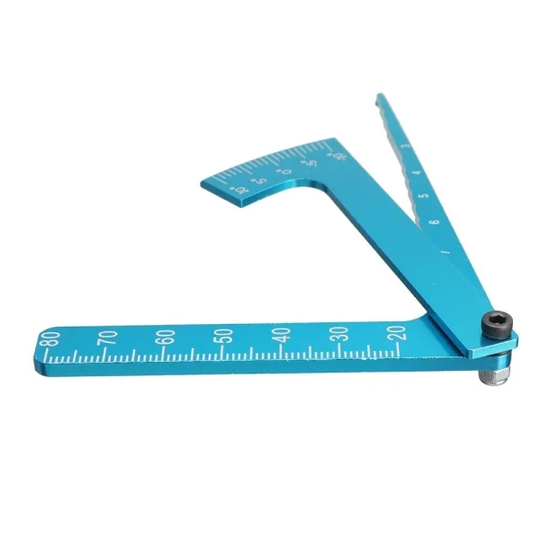 Yunzhong Adjustable Ruler RC Car Wheel Rim Camber Height Tires Angle Balance Rulers for 1/8 1/10 Tamiya HSP HPI - Image 7