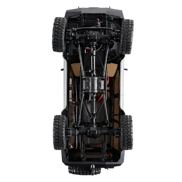 FMS FCX18 RTR 1/18 2.4G 4WD RC Car for TOYOTA Land Cruiser LC80 Rock Crawler Off-road Climbing Vehicle LED Lights Two Speed Models - Image 9