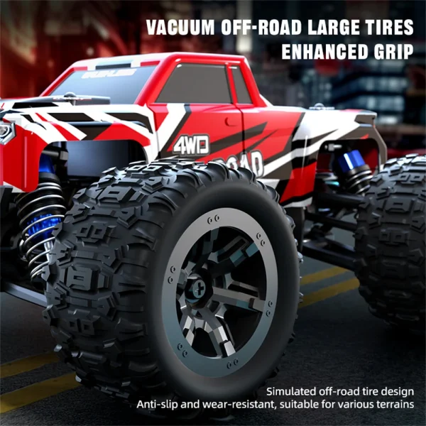 JJRC C8811 RTR 1/20 2.4G 4WD 40km/h Brushless RC Car Off-Road Climbing Truck Short Course LED Light Full Proportional Vehicles Models Oil Filled Shock Toys - Image 7