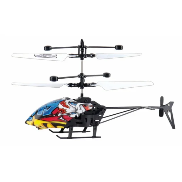 2.5CH Camouflage Graffiti USB Charging Electric Light RC Helicopter RTF - Image 2