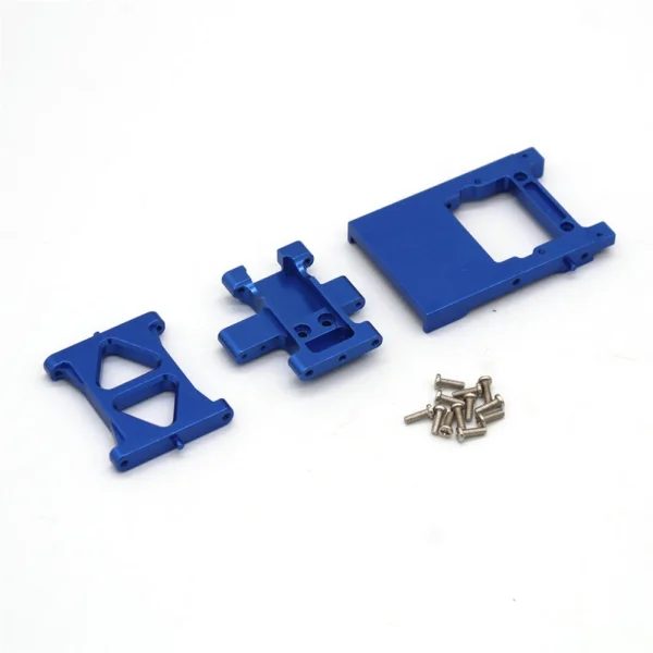 Upgraded Metal Servo Mount Middle Gearbox Bottom Plate Crossbeam for FMS 1/18 Mogrich Fire Horse CHEYENNE ARIZONA RC Car Vehicles Models Spare Parts