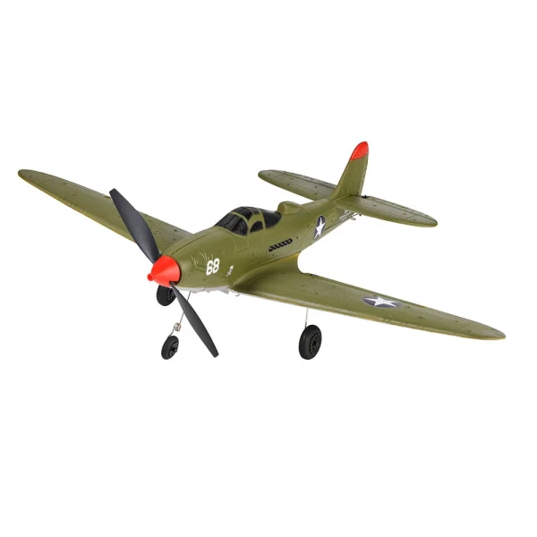 TOP RC HOBBY 402mm Mini P39 2.4G 4CH 6-Axis Gyro One Key Aerobatics U-Turn EPP Scaled Warbird RC Airplane RTF for Beginners Compatible OpenTX Transmitter - Image 6