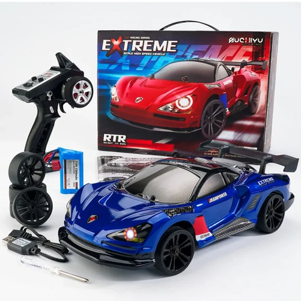JJRC Q117 E 1/16 2.4G 4WD High Speed Drift RC Car Classic Vehicle Models Full Proportional Control With Angle Head Light - Image 9