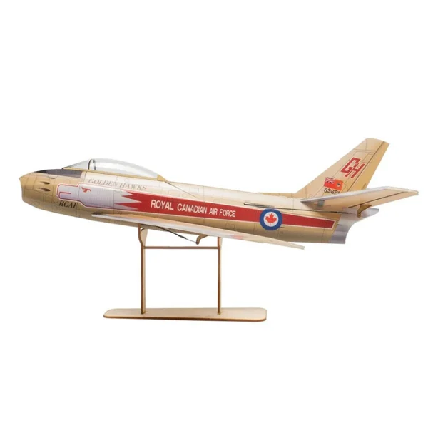 MinimumRC F-86 Sabre Golden Hawk 30mm EDF 3CH 1S 380mm Wingspan RC Airplane KIT+EDF - Image 4