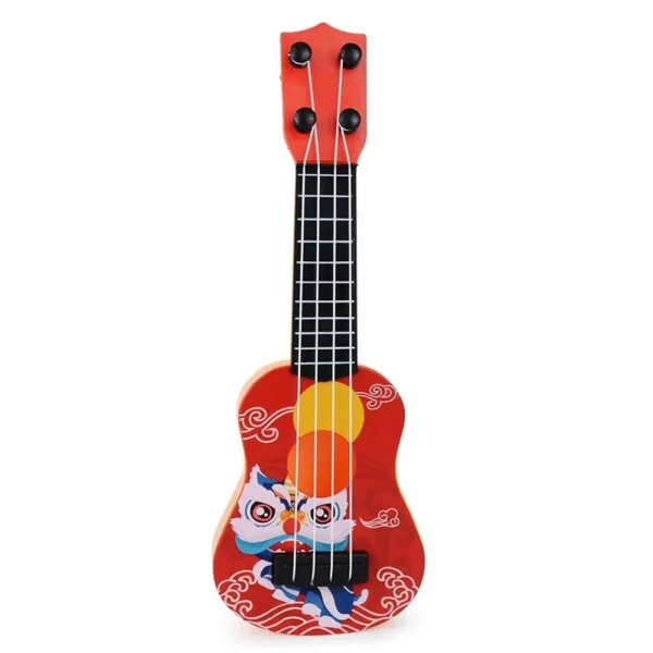4 Strings Mini Classical Guitar Ukulele Model Early Education Musical Instruments for Kids Beginners Toy - Image 6