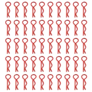 100PCS Universal RC Body R-Type Clips Pins for All 1/10 1/12 Scale Redcat HPI Himoto HSP Exceed RC Car Parts Truck Shell Replacement