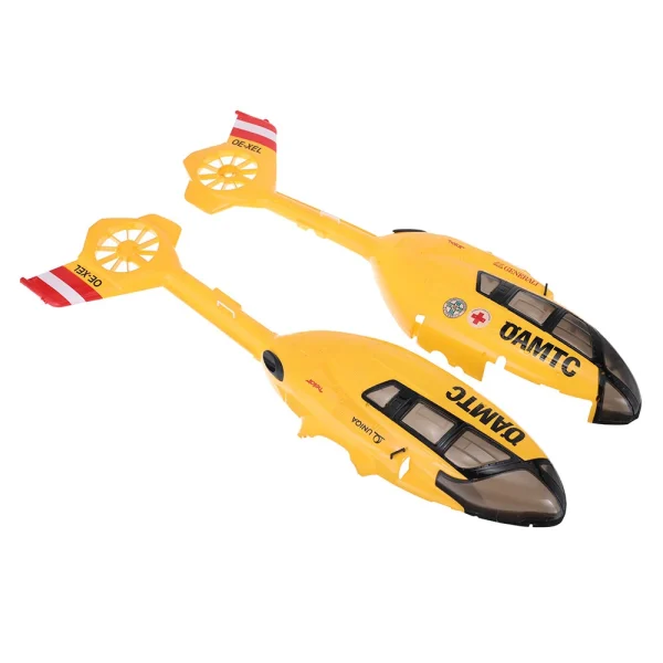 YXZNRC F06 2.4G 6CH RC Helicopter Spare Parts Yellow Canopy - Image 2