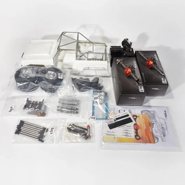 TFL Hobby Bronco C1508 1/10 2.4G 4WD 45T Climbing RC Car No Coating Without Motor 540 - Image 7
