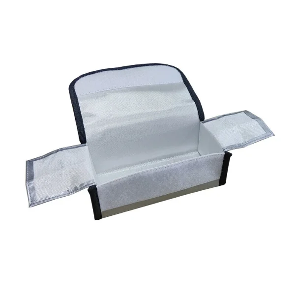 Portable Fireproof Explosion-proof Lipo Battery Safety Carry Bag Storage Bag Fire Resistant 185*75*60mm - Image 3