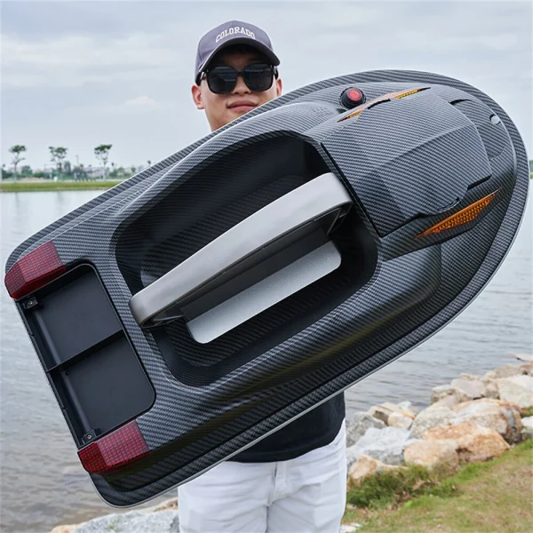 HJ817 2.4G Intelligent Remote Control Bait RC Boat Positioning Point GPS Fixed Speed Cruising Auto Funnel Opening Closing Decoupling - Image 7