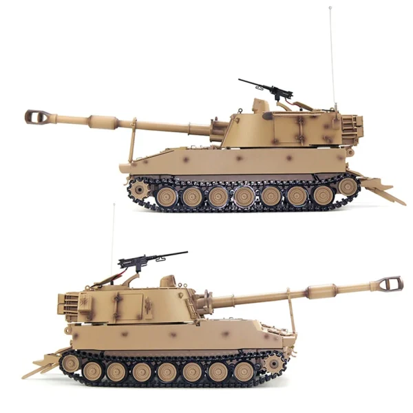 Tongde Model M2109 M109A2 1/16 2.4G RC Tank Loud Speaker Battle Shooting RC Car Vehicle Models RTR Toys - Image 3