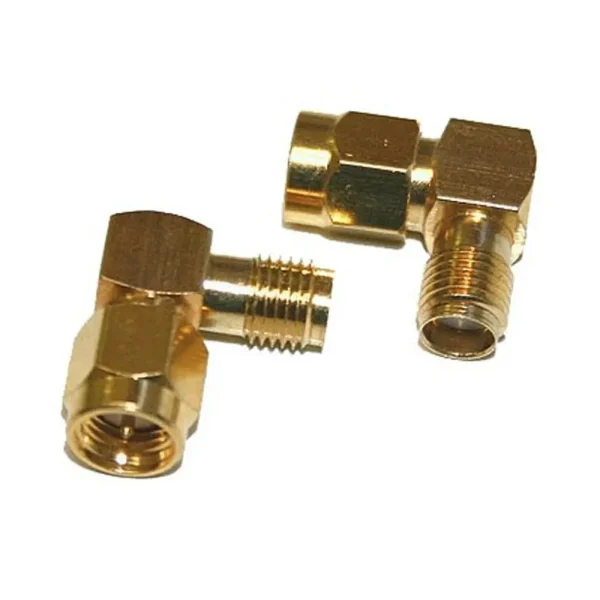 2pcs SMA Male To Female Adapter Right Angle 90 Degree for RC Drone FPV Racing