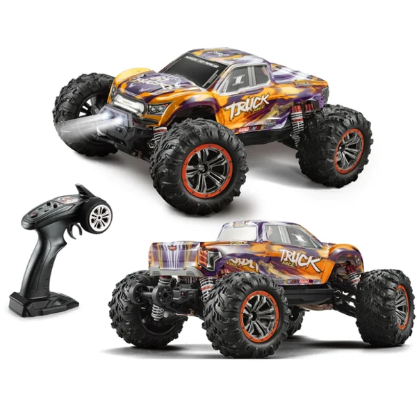 Xinlehong XLH Q601 1/10 4WD 2.4G Brushless High Speed RC Car Off-road W/ LED Light Vehicle Models - Image 4