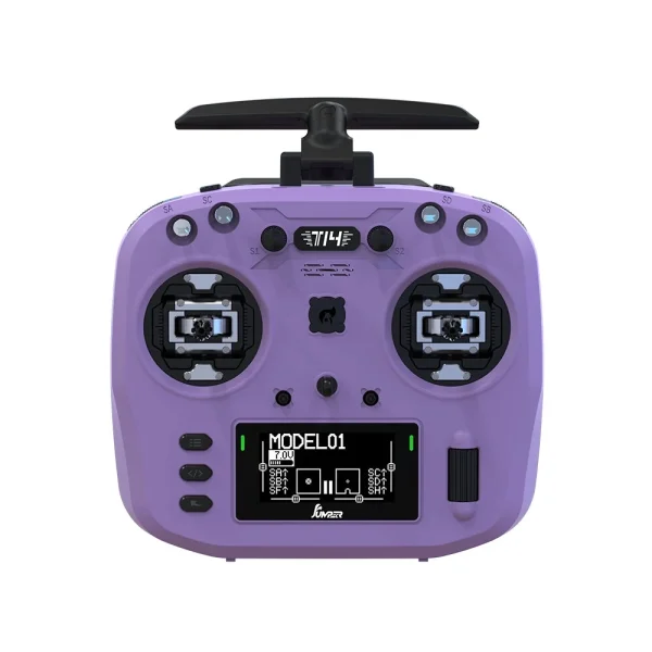 Jumper T14 Macaron Color 2.4GHz/915MHz 1W ELRS Hall Sensor Gimbals 2.42" OLED Screen EdgeTX Radio Controller for FPV RC Racer Drone - Image 5