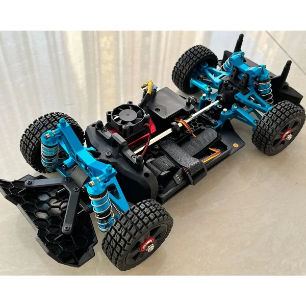 Upgrade Parts For MJX 14301 14302 14303 Metal Suspension Arm Steering Cup Shock Absorber Steering Assembly Shock Tower Set 1/14 RC Car Parts - Image 8