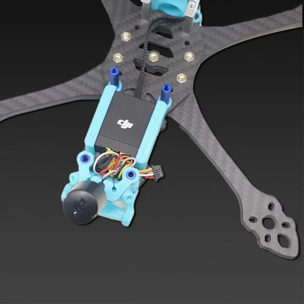 HSKRC MAK5 225mm Wheelbase 5mm Arm Thickness X Type 5 Inch Frame Kit Support DJI O3 Air Unit for RC Drone FPV Racing - Image 4