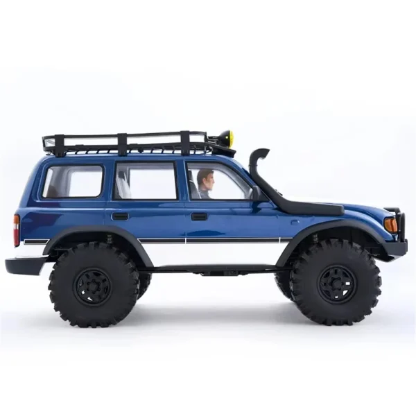 FMS FCX10 PRO 1/10 2.4G 4WD Brushless RC Car for TOYOTA Land Cruiser LC80 RS Remote Controlled Locking Differentials Two Speed Portal Axles LED Light Vehicles Models Toys - Image 4