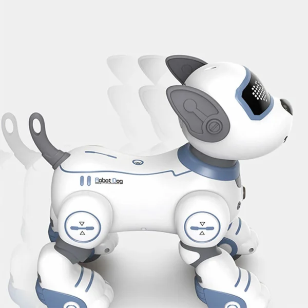 Remote Control Robot Dog Toys for Kids Programmable Smart Interactive Stunt Robot Dog with Touch Function Singing Dancing Walking Smart RC Robot Dog Toy Gift for Boy Girl - Image 4