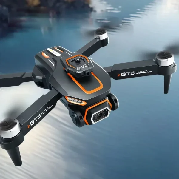LSRC GT5 WiFi FPV with Electric Adjustment HD Dual Camera 360 Obstacle Avoidance Optical Flow Positioning Brushless LED Foldable RC Drone Quadcopter RTF - Image 3