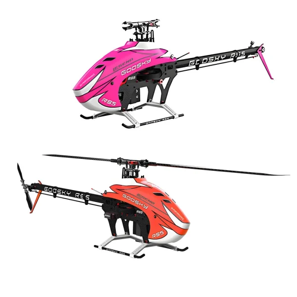 Goosky RS5 Legend 6CH 3D Flybarless Direct Drive Brushless Motor 550 Class RC Helicopter Kit Version - Image 6