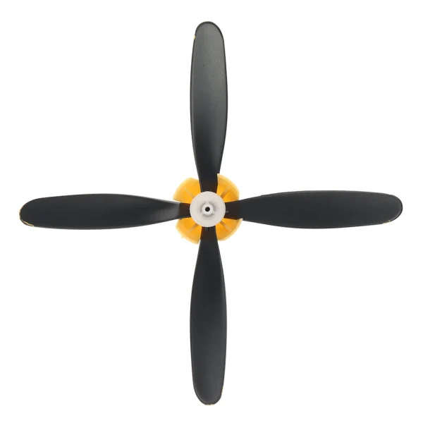 VolantexRC Mini Mustang P-51D RC Airplane Fixed Wing Spare Part 4-Blade Propeller Full Set - Image 6