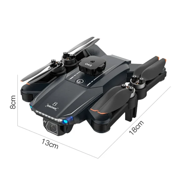 JJRC X33 GPS 2.4G WiFi FPV with Electric HD Dual Camera 360 Obstacle Avoidance Optical Flow Positioning 235g Brushless Foldable RC Drone Quadcopter RTF - Image 9