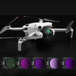BRDRC Camera Lens Filter Adjustable UV CPL ND8PL ND16PL ND32PL ND64PL Combo Set for DJI MINI 4 PRO RC Drone Quadcopter