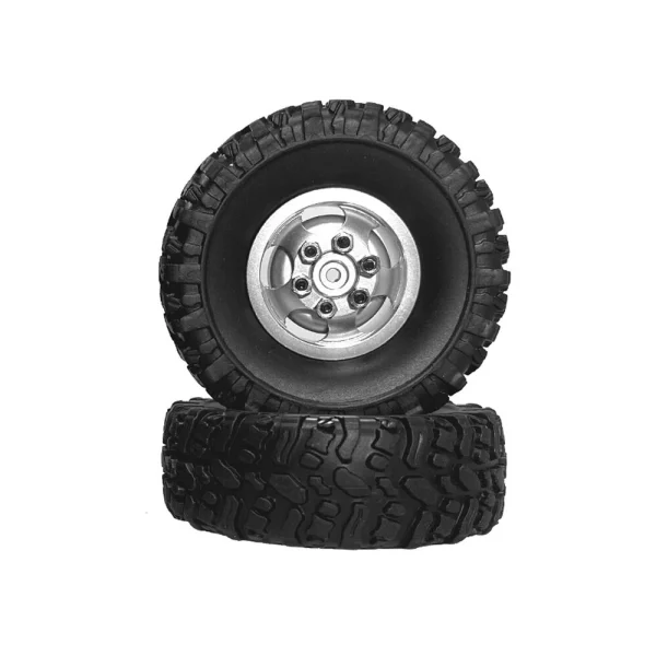4PCS Upgraded Metal Rims Tires Wheels for TOYOTA Land Cruiser MN82 LC79 MN78 WPL D90 D91 D96 99S 1/12 RC Cars Vehicles Models Spare Parts - Image 9