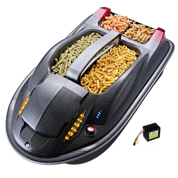 HJ817 2.4G Intelligent Remote Control Bait RC Boat Positioning Point GPS Fixed Speed Cruising Auto Funnel Opening Closing Decoupling - Image 8
