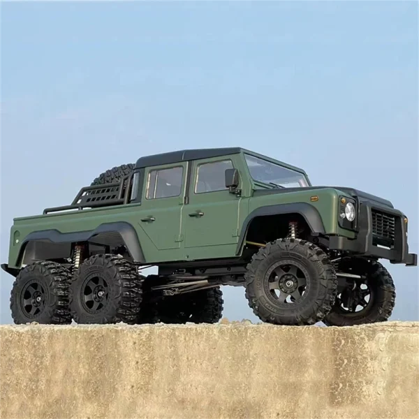 AUSTARHOBBY AXX6 RTR 6X6 1/10 2.4G 6WD RC Car for Land Rover for Defender Rock Crawler Off-Road Climbing Truck LED Light Metal Gears Vehicles Models Toys - Image 5