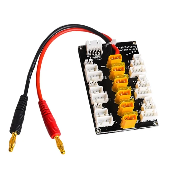 XT30 Balance Charger Adapter Board with XT30 to JST Plug Charging for 1S-3S LiPo Battery - Image 2