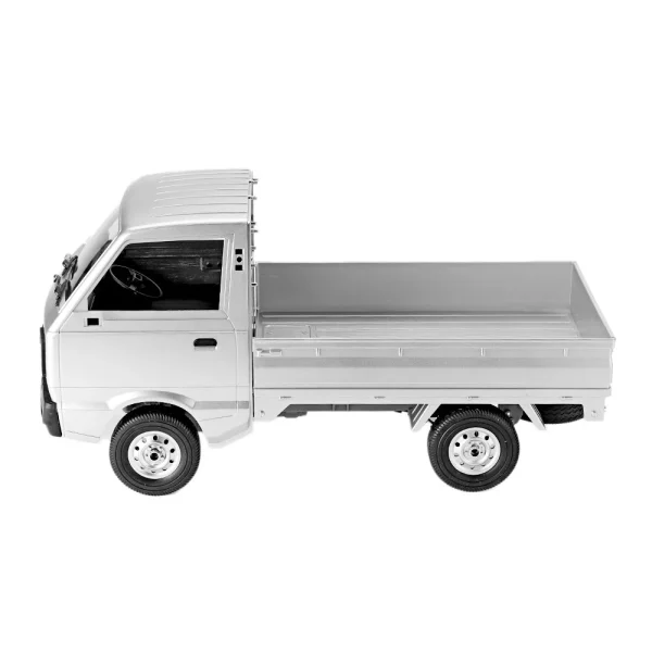 WPL D12 1/10 2.4G 2WD Military Truck Crawler Off Road RC Car Vehicle Models Toy Several Battery - Image 2
