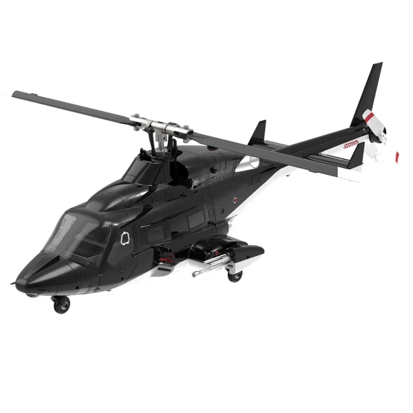 Eachine E188S AirWolf 2.4G 9CH 6G GPS Optical Flow Localization LiDAR TOF Altitude Hold Dual Brushless Motor 1:34 Scale Flybarless RC Helicopter RTF