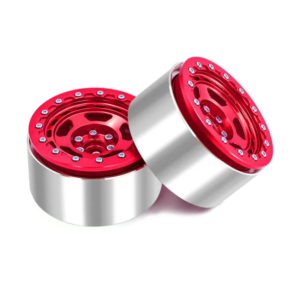 4PCS 2.2 Inch Wheel Hub Climbing RC Car Spare Parts for 1/10 TRX4 SCX10 Axail Easy Control 4102 D90 Vehicle Models Parts - Image 4