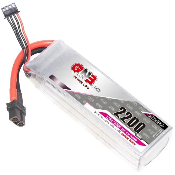 GAONENG GNB 11.1V 2200mAh 120C 3S LiPo Battery XT60 T Plug for RC Car Vehicles Quadcopter - Image 4