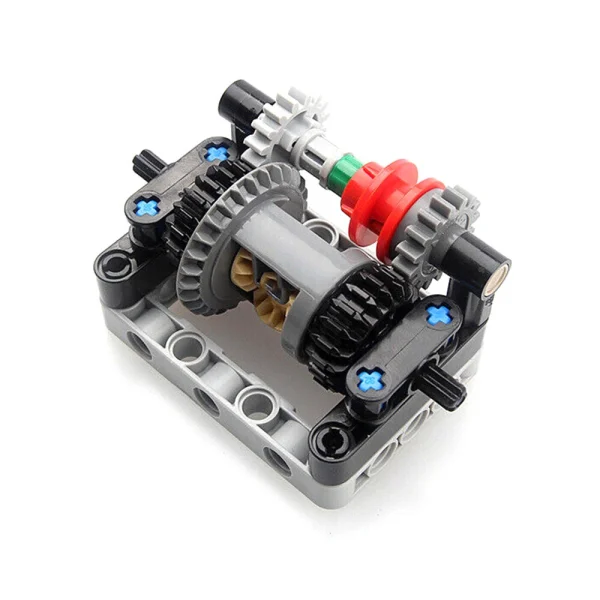 MOC Differential Off-Road Car Simple Diff Lock Building Blocks Accessories Decompression Toys - Image 2