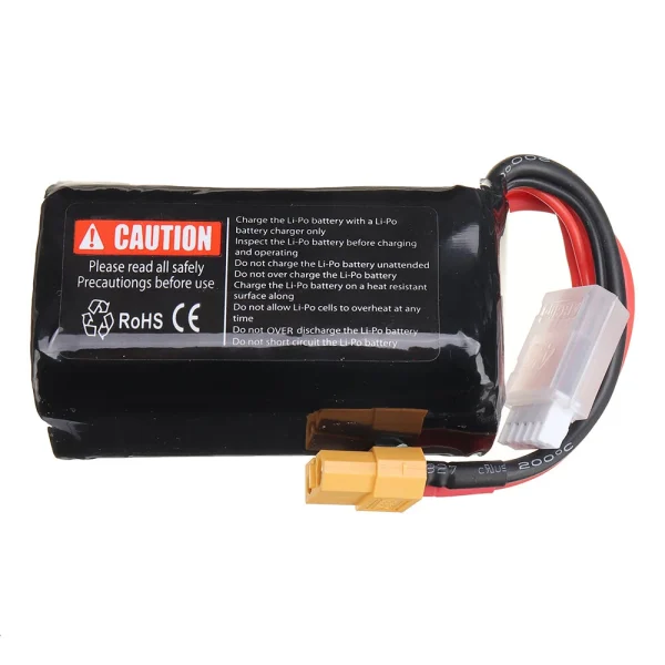 2Pcs URUAV VTC6 18650 4S 14.8V 3000mAh 15/30C 4S1P LR Li-ion LionPack Battery XT60 Plug for GEPRC Crocodile Baby 4 Crocodile7 Long Range FPV Racing Drone - Image 4