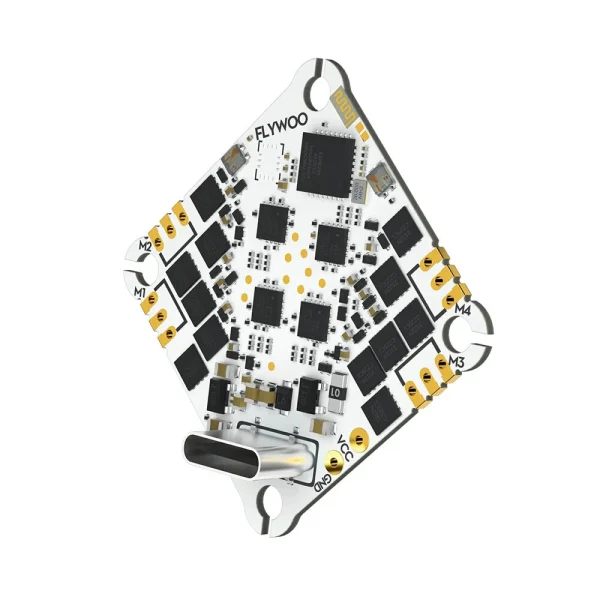 25.5x25.5mm Flywoo GOKU F405 HD 1-2S ELRS AIO V2 Flight Controller 9V BEC 12A BL_S 4in1 ESC / ELRS 2.4G RX for RC Drone FPV Racing - Image 2