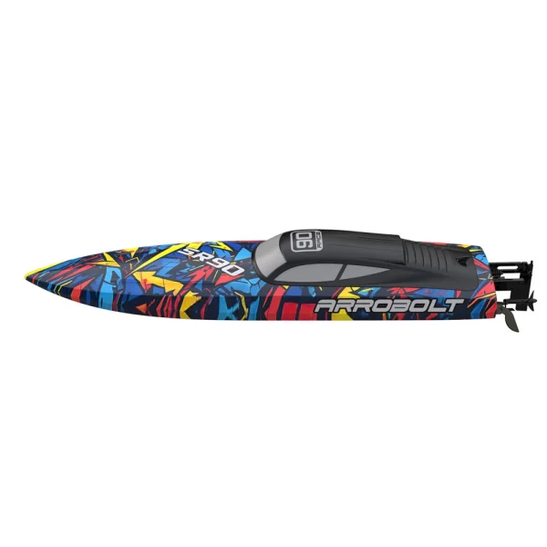Volantexrc 798-5 SR90 70km/h ARTR 2.4G Brushless RC Boat Water Cooling Ship Capsize Reset Fast High Speed Waterproof Vehicles Models Toys Remote Control Kids Children Gift - Image 4
