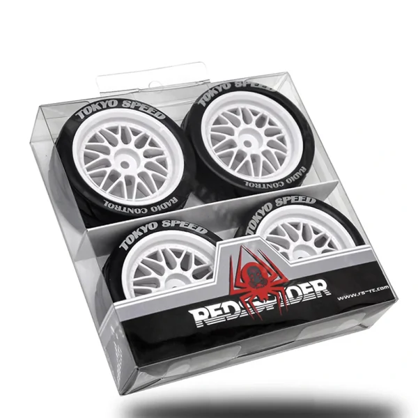 RS Starscream 1/10 Touring Car Tire for Kyosho FW06 Tamiya TT01 TT02 XV01 Racing Tire R157 RC Car Parts - Image 3