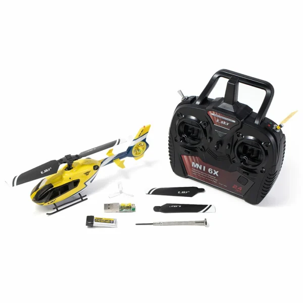 ESKY 150EC 2.4G 4CH 1:68 Scale Ultra-Miniature Single-Blade Flybarless Practice Stable Route and Controllable Altitude RC Helicopter RTF - Image 9